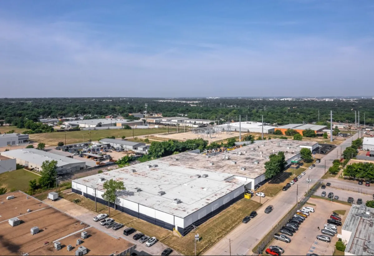 3131 W Bolt St Fort Worth TX — aerial view